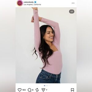 Cakes Body Long Sleeve With Bra